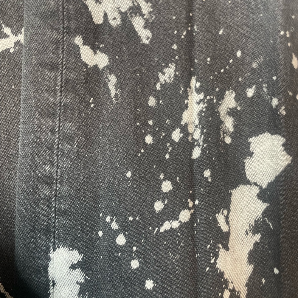 Zara Women’s Black “Paint Splatter” Jeans - Picture 4 of 9